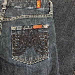 Crystal embroidered A-Pocket | 7 for all mankind
